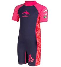 Konfidence Badeanzug - UV50+ - Hibiscus Oahu Pink