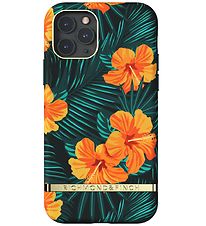 Richmond & Finch Etui - iPhone 11 Pro - Oranje Hibiscus