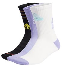 adidas Performance Socken - 3er-Pack - Tiro - Schwarz/Wei/Lila