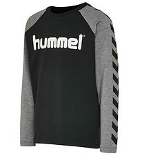 Hummel Blússa - hmlStrákar - Svart/Grátóna