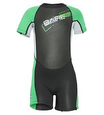 Bare Wetsuit - Shorty - Tadpole - Green/Black