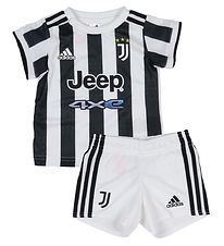adidas Performance Juventus Home Kit - 21/22 - Black/White