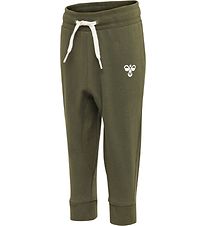 Hummel Joggingbuxur - hmlApple - Hergrænn