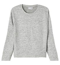 Name It Blouse - Noos - NkfVicti - Grey Melange