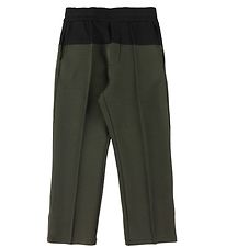 Emporio Armani Bukser - Armygrønn m. Svart