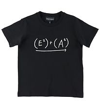 Emporio Armani T-shirt - Black w. Equation