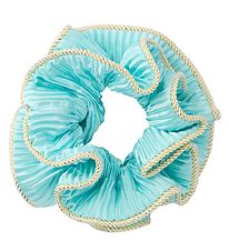 By Str Scrunchie - Lis - Bleu Clair Satin