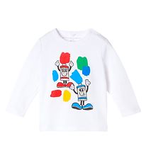 Stella McCartney Kids Kinderbluse - Painting Friends - Off-White