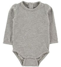 Mini A Ture Joulu Body p/h - Maxie - Light Grey Melange