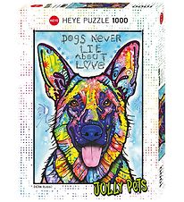 Heye Puzzle Pussel - Dogs Never Lie - 1000 Delar