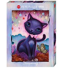 Heye Puzzle Puzzel - Black Kitty - 1000 Bakstenen