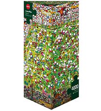 Heye Puzzle Puzzlespiel - Crazy World Cup - 4000 Teile