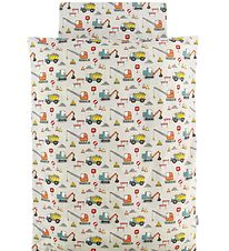 Nrgaard Madsens Duvet Cover - Baby - Beige/Excavators