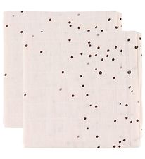 Done By Deer Swaddle - 120x120 - 2-Pack - Powder Dreamy Dots