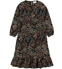 Grunt Robe - Julle - Black Flower