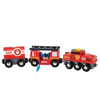 BRIO Train de secours - 24,2 cm - 4 Parties - Rouge 33844