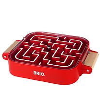 BRIO GAMES Take Along Labyrinth - Red 34100