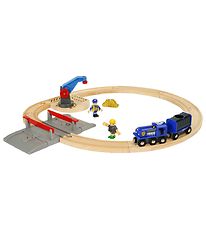 BRIO World Rail de Train - 17 Parties - Coffret de transport dor