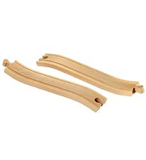 BRIO Wereld Oprit rails - 2 Onderdelen - Hout 33337