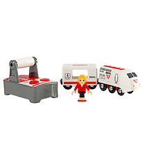 BRIO Train de voyageurs tlcommand - 28,8 cm - Blanc 33510