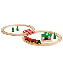 BRIO Classic Train set - 22 Parts - Wood 33028