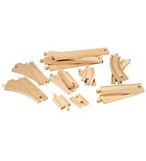 BRIO World Rail Set - 16 Teile - Holz 33402