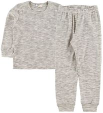 Joha Pyjama Set - Melange Grey
