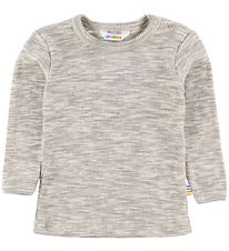 Joha Long sleeve Top - Melange Grey