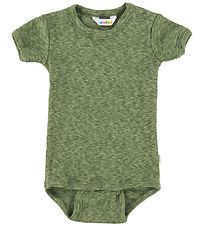 Joha Romper s/s - Groen Gevlekt