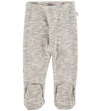 Joha Leggings av. Pieds - Gris Chin