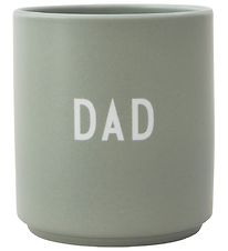 Design Letters Mugg - Favourite Cups - Love Dad - Dammgrn