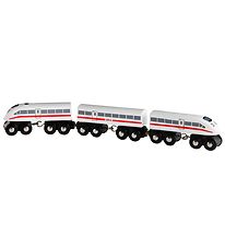 BRIO High Speed Train - Wood - White w. Grey/Red/Black 33748