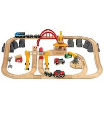 BRIO Lestarbrautasett - 54 Partar - Marglitað 33097