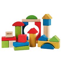 BRIO Toddler Blocks - 25 Parts - Wood - Multicolour 30114