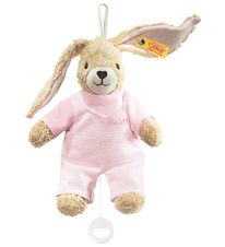 Steiff Mobile Musical - Hoppel Hase - 20 cm - Rose