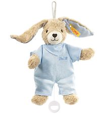 Steiff Mobile Musical - Hoppel Hase - 20 cm - Blue