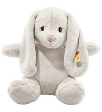 Steiff Soft Toy - Hoppie Rabbit - 38 cm - Light Grey