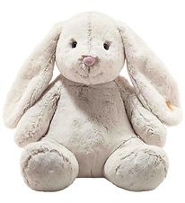Steiff Gosedjur - Hoppie Rabbit - 48 cm - Light Grey