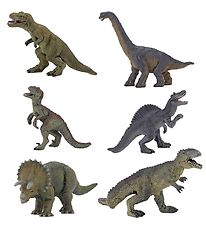 Papo dinosaurus Setti 2 - 4-9 cm - 6 Osaa