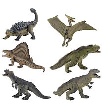 Papo Mini Dinosaurussetti 1 - 3-5 cm - 6 Osaa