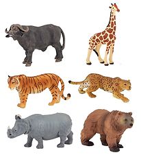 Papo Mini Animaux sauvages - 2-8 cm - 6 Parties