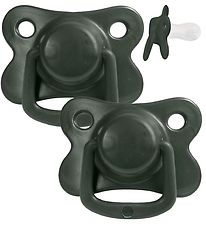Filibabba Pacifiers - 2-Pack - Dark Green