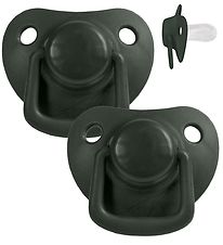 Filibabba Pacifiers - 2-Pack - Dark Green