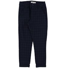 Hound Chinos - Fashion Chino Checks - Marinblå