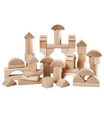 BRIO Natural Blocks - 50 pcs - Wood 30113