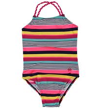 Color Kids Swimsuit - Nifli - UV40+ - Raspberry