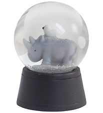 Kids by Friis Mini Snow Globe - D:4,3 cm - Rhino