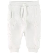 Dolce & Gabbana Sweatpants - Vit m. Stjärnor