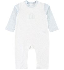 Dolce & Gabbana Pyjamahaalari - Valkoinen/Vaaleansininen, Thdet