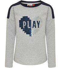 LEGO Wear Pullover - LWTone - Graumeliert m. Pailletten